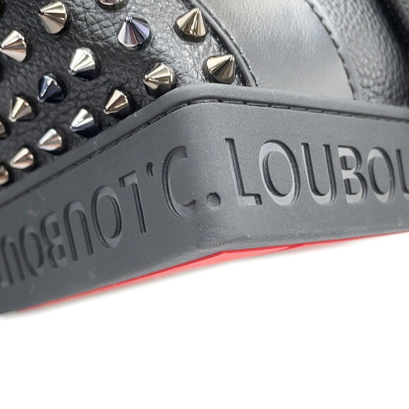 Christian Louboutin Explorer Funk Studded Backpack Black Bag - Picture 7 of 7